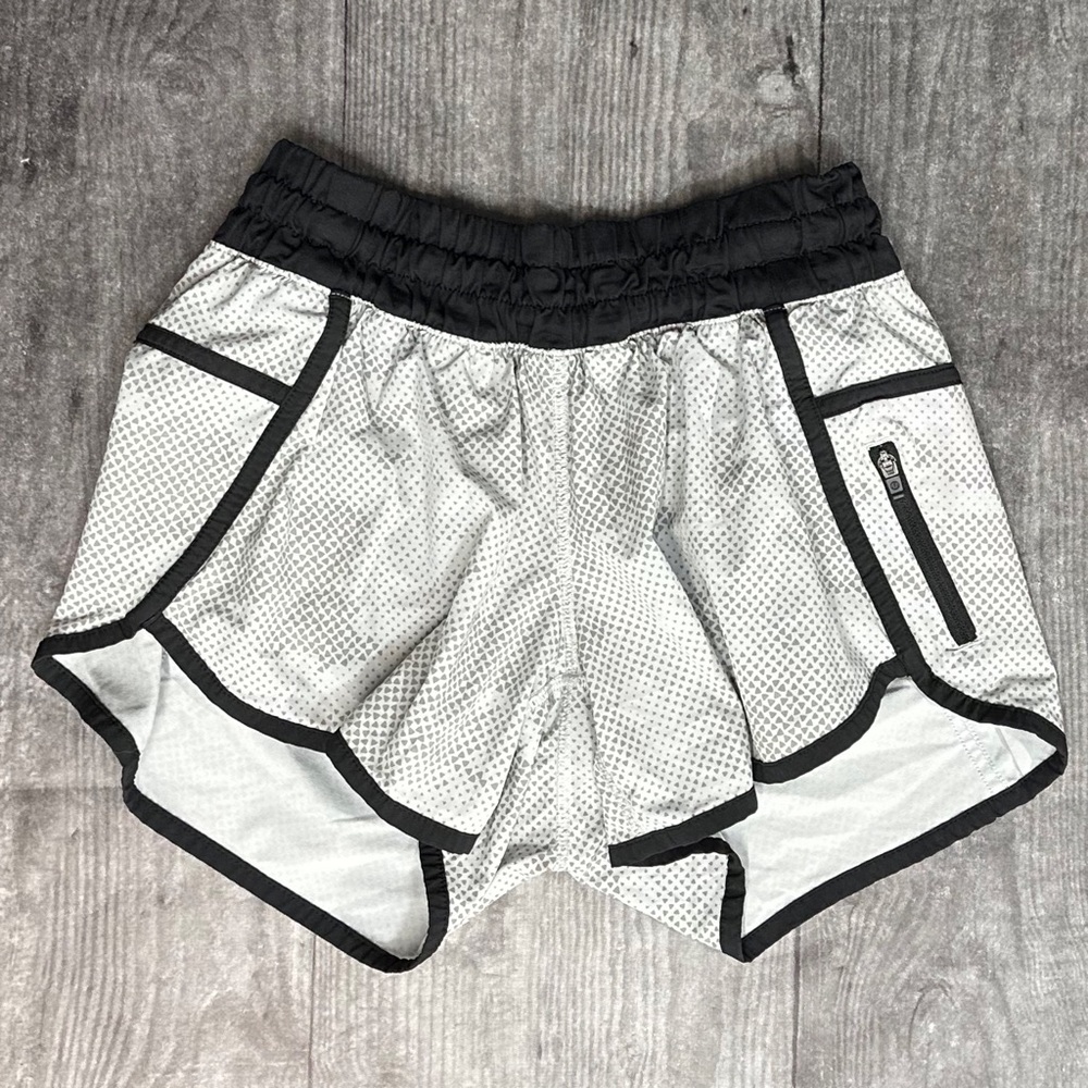 ⭐️Lululemon Tracker Short III in Diamond Camo Silver Spoon Grey [1458]